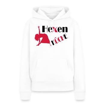 Ingrédients magiques - Sweat à capuche Premium bio Femme - blanc - Devant - Julia (174cm)