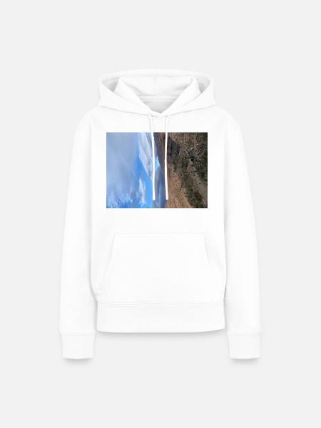 صورة لحضارة البربر - Frauen Premium Bio Hoodie - Weiß