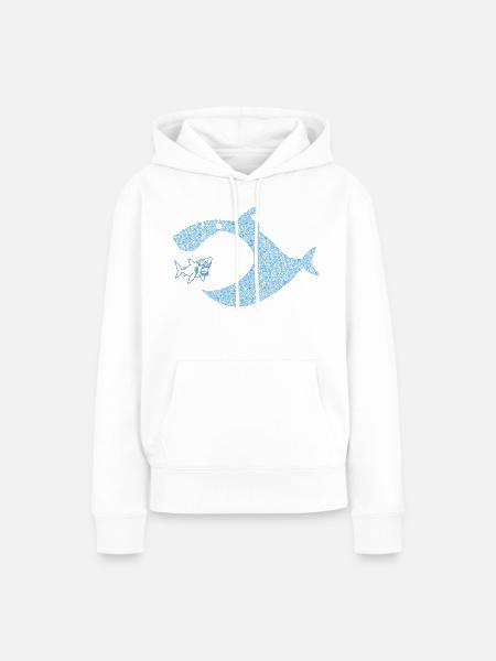 Pececitos Unidos S.I. - Frauen Premium Bio Hoodie - Weiß