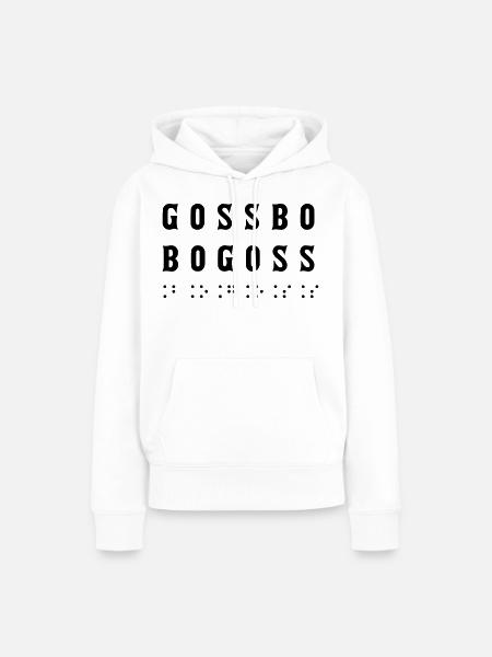Buntes abstraktes Design - Frauen Premium Bio Hoodie - Weiß