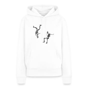 Freestyle - Frauen Premium Bio Hoodie - Weiß - Vorne - Julia (174cm)