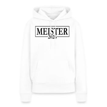 Meister 2026 Meisterschaft - Frauen Premium Bio Hoodie - Weiß - Vorne - Julia (174cm)