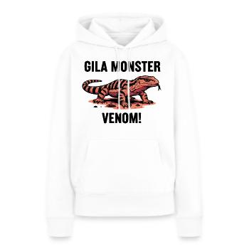 Gila-Monster Gift-Echse Gefahr Schwarze Wüste - Frauen Premium Bio Hoodie - Weiß - Vorne - Julia (174cm)
