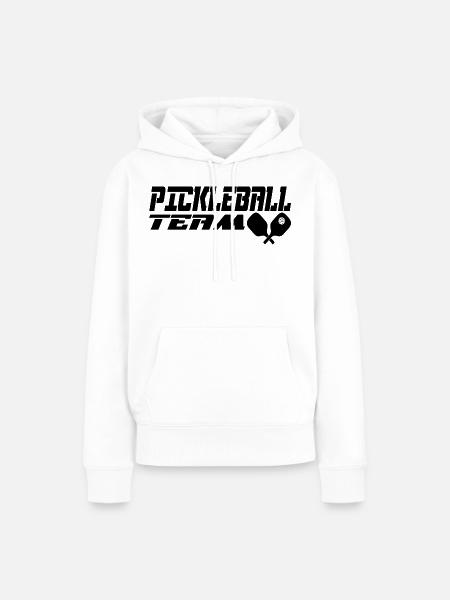 Pickleball - Frauen Premium Bio Hoodie - Weiß