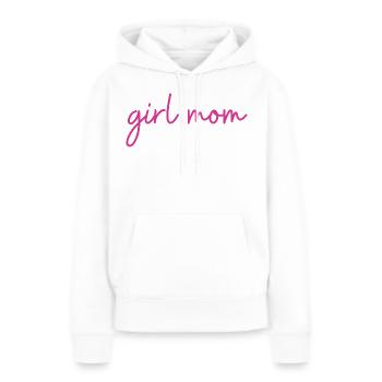 Fille Maman Fille Fille Cadeau Maman Fille - Sweat à capuche Premium bio Femme - blanc - Devant - Julia (174cm)