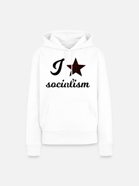 Der Sozialismus - Frauen Premium Bio Hoodie - Weiß