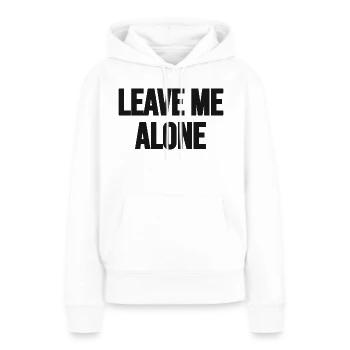 Leave me alone – Front, front, white