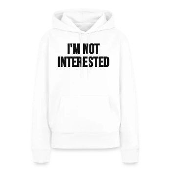I'm not interested – Front, front, white