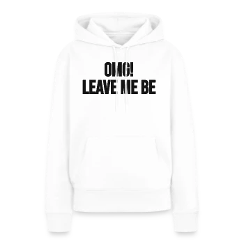 OMG! Leave me be – Front, front, white