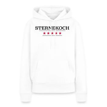 Sternekoch - Frauen Premium Bio Hoodie - Weiß - Vorne - Julia (174cm)