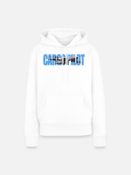 Cargo pilot C-5 - Frauen Premium Bio Hoodie - Weiß