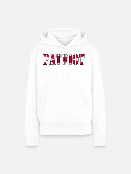 Nordirischer Patriot - Frauen Premium Bio Hoodie - Weiß