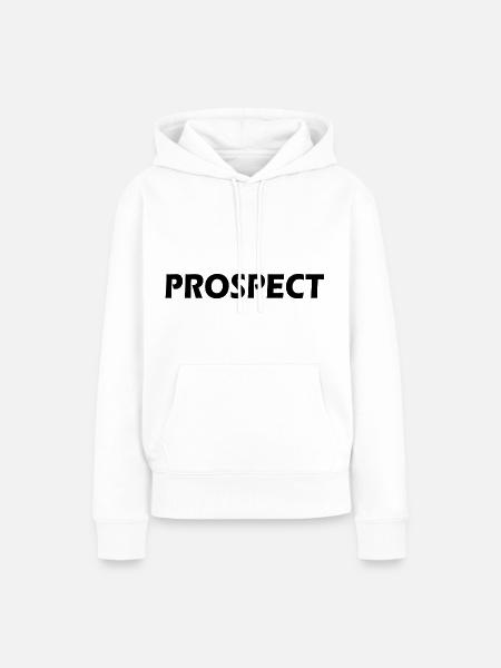 Prospect - Frauen Premium Bio Hoodie - Weiß