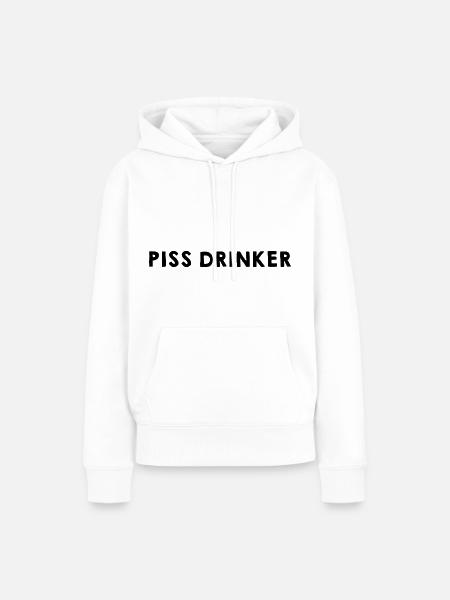 Piss Drinker 25 - Frauen Premium Bio Hoodie - Weiß
