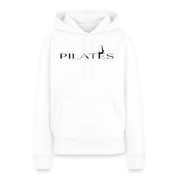 pilates - Women’s Premium Organic Hoodie - white - Front - Julia (174cm)
