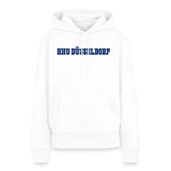 HHU Duesseldorf University Gift College - Sweat à capuche Premium bio Femme - blanc - Devant - Julia (174cm)
