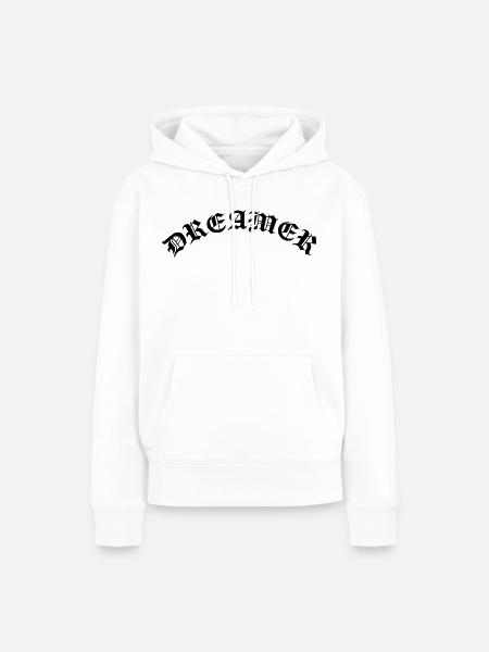 Dreamer Design - Frauen Premium Bio Hoodie - Weiß