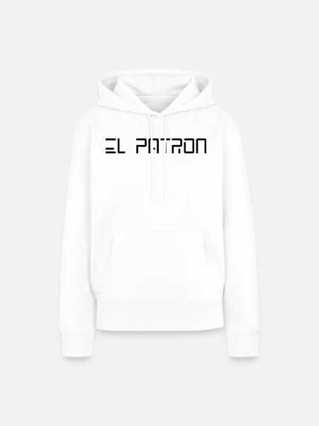 El Patron – Der Chef Look - Frauen Premium Bio Hoodie - Weiß