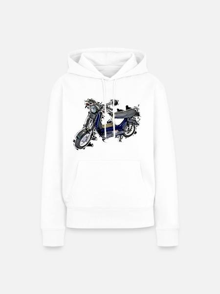 SR50 - Frauen Premium Bio Hoodie - Weiß