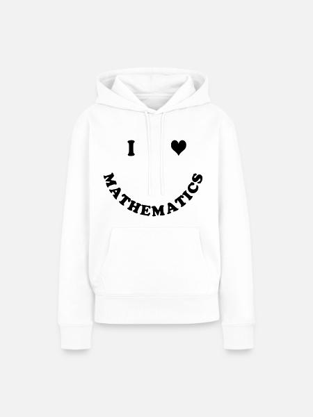 Mathematik - Frauen Premium Bio Hoodie - Weiß
