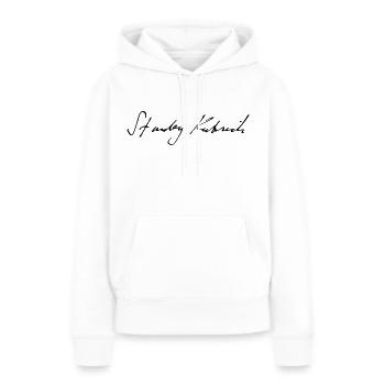 Stanley Kubrick Signature - Women’s Premium Organic Hoodie - white - Front - Julia (174cm)