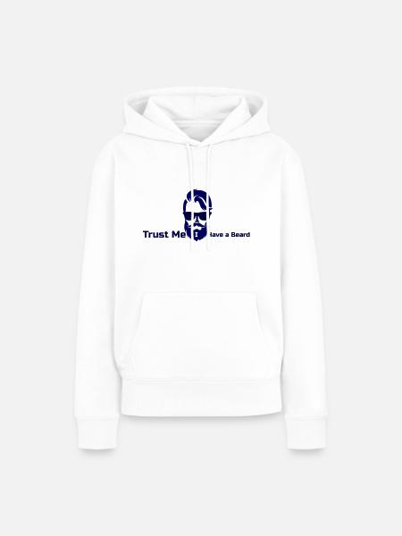 Hipster - Frauen Premium Bio Hoodie - Weiß