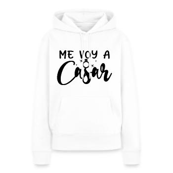 Me Voy A Casar I'm Getting Married Wedding Engaged - Women’s Premium Organic Hoodie - white - Front - Julia (174cm)