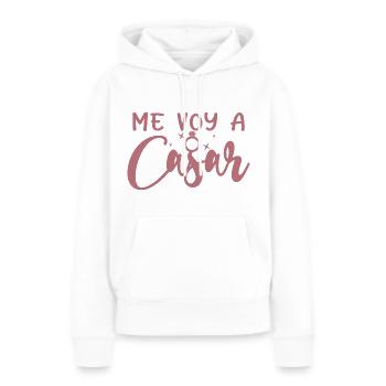 Me Voy A Casar I'm Getting Married Wedding Engaged - Women’s Premium Organic Hoodie - white - Front - Julia (174cm)