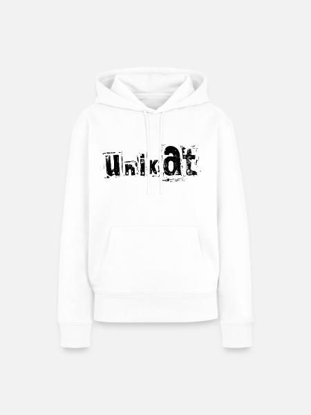 unikat - Frauen Premium Bio Hoodie - Weiß