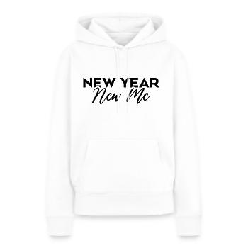 Neujahr Neues Ich - Frauen Premium Bio Hoodie - Weiß - Vorne - Julia (174cm)