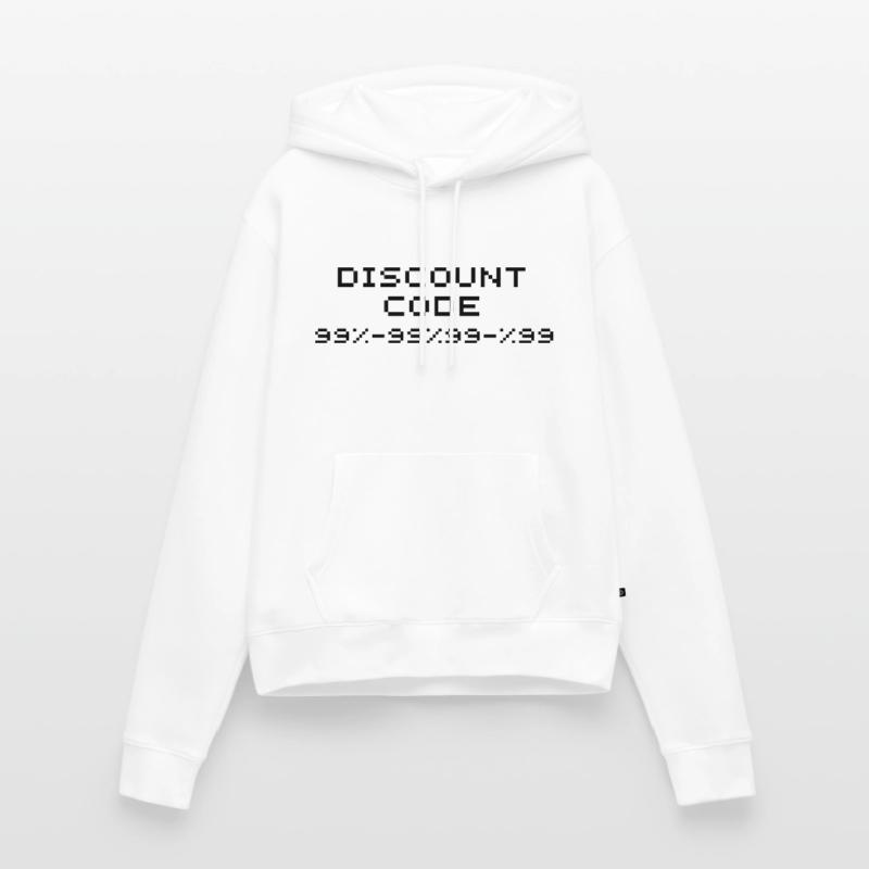 Rabattcode/Rabattcode 99 Frauen Premium Bio Hoodie