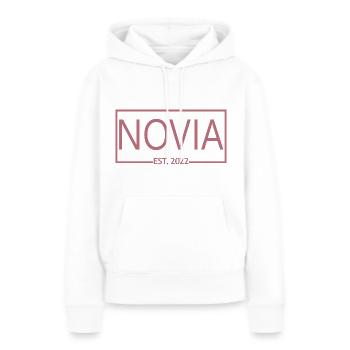 2022 Verlobung Brautdusche Hochzeit - Frauen Premium Bio Hoodie - Weiß - Vorne - Julia (174cm)