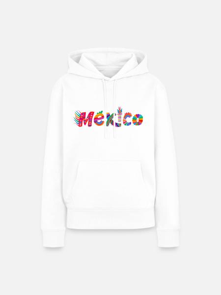 Mexico - Fiesta Party - Frauen Premium Bio Hoodie - Weiß
