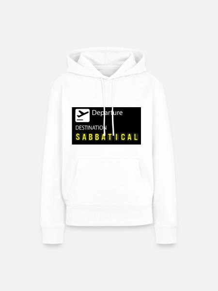 Sabbatical - Frauen Premium Bio Hoodie - Weiß