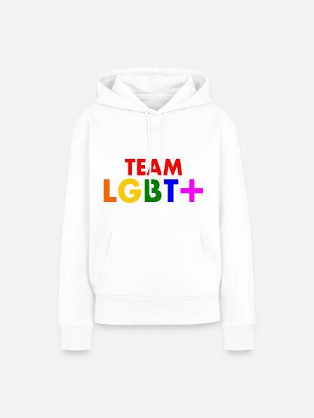 Lgbt - Frauen Premium Bio Hoodie - Weiß