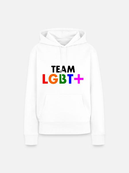 Lgbt - Frauen Premium Bio Hoodie - Weiß