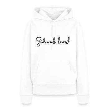 Schwaboland Schwabe Schwäbisch Schwaben - Frauen Premium Bio Hoodie - Weiß - Vorne - Julia (174cm)