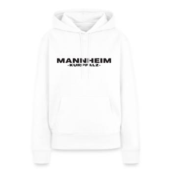 Mannheim Kurpfalz - Frauen Premium Bio Hoodie - Weiß - Vorne - Julia (174cm)