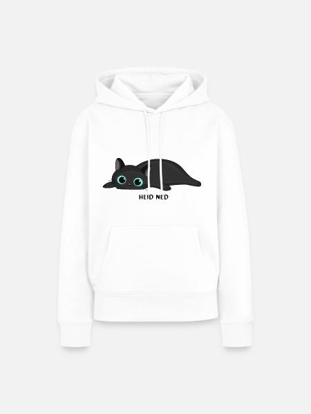 Heid ned - Frauen Premium Bio Hoodie - Weiß