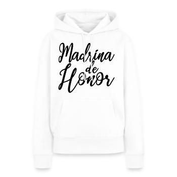 Madrina de Honor Bridesmaid Wedding Team Bride - Women’s Premium Organic Hoodie - white - Front - Julia (174cm)