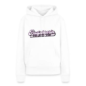 Busfahrerin | Farben änderbar - Frauen Premium Bio Hoodie - Weiß - Vorne - Julia (174cm)