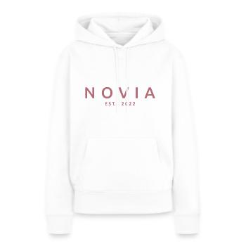 2022 Verlobung Brautdusche Hochzeit - Frauen Premium Bio Hoodie - Weiß - Vorne - Julia (174cm)