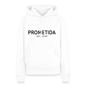 Prometida Est. 2022 Verlobte Verlobte Braut zu werden - Frauen Premium Bio Hoodie - Weiß - Vorne - Julia (174cm)