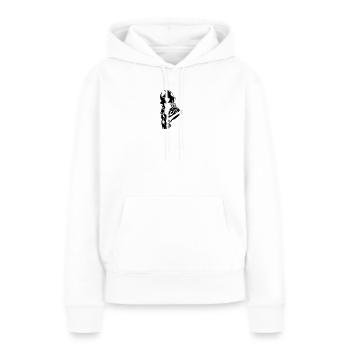 Künstliche Intelligenz - Frauen Premium Bio Hoodie - Weiß - Vorne - Julia (174cm)