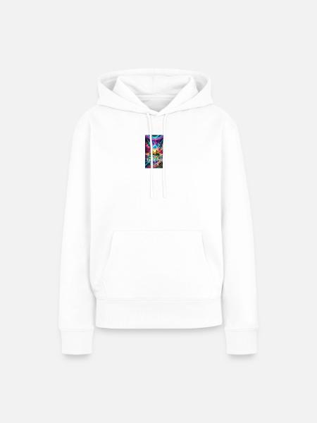 Parotonga Cook Islands Reise - Frauen Premium Bio Hoodie - Weiß