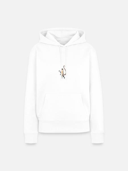 Wildtiere - Frauen Premium Bio Hoodie - Weiß