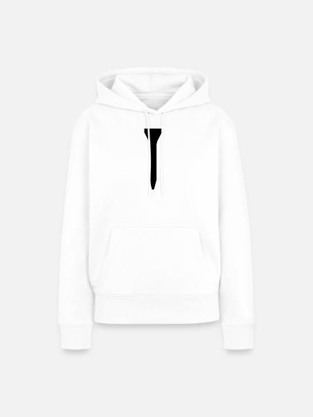 Golf Tee - Frauen Premium Bio Hoodie - Weiß