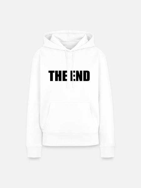 The end - Frauen Premium Bio Hoodie - Weiß