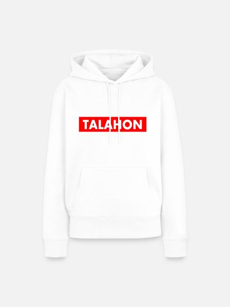 Talahon - Frauen Premium Bio Hoodie - Weiß