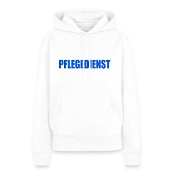 Allaitement - Sweat à capuche Premium bio Femme - blanc - Devant - Julia (174cm)